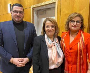 Amine Difallah, Hanen Malaika et Nadia Khettaf
